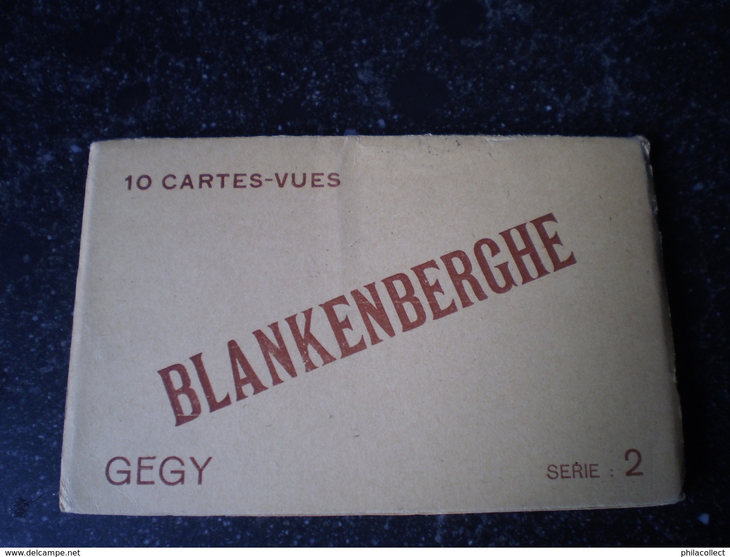 Blankenberghe - Blankenberge // Carnet - Boekje // GEGY Serie 2 / 10 Kaarten // 19?? Met Betere Kaarten - Blankenberge