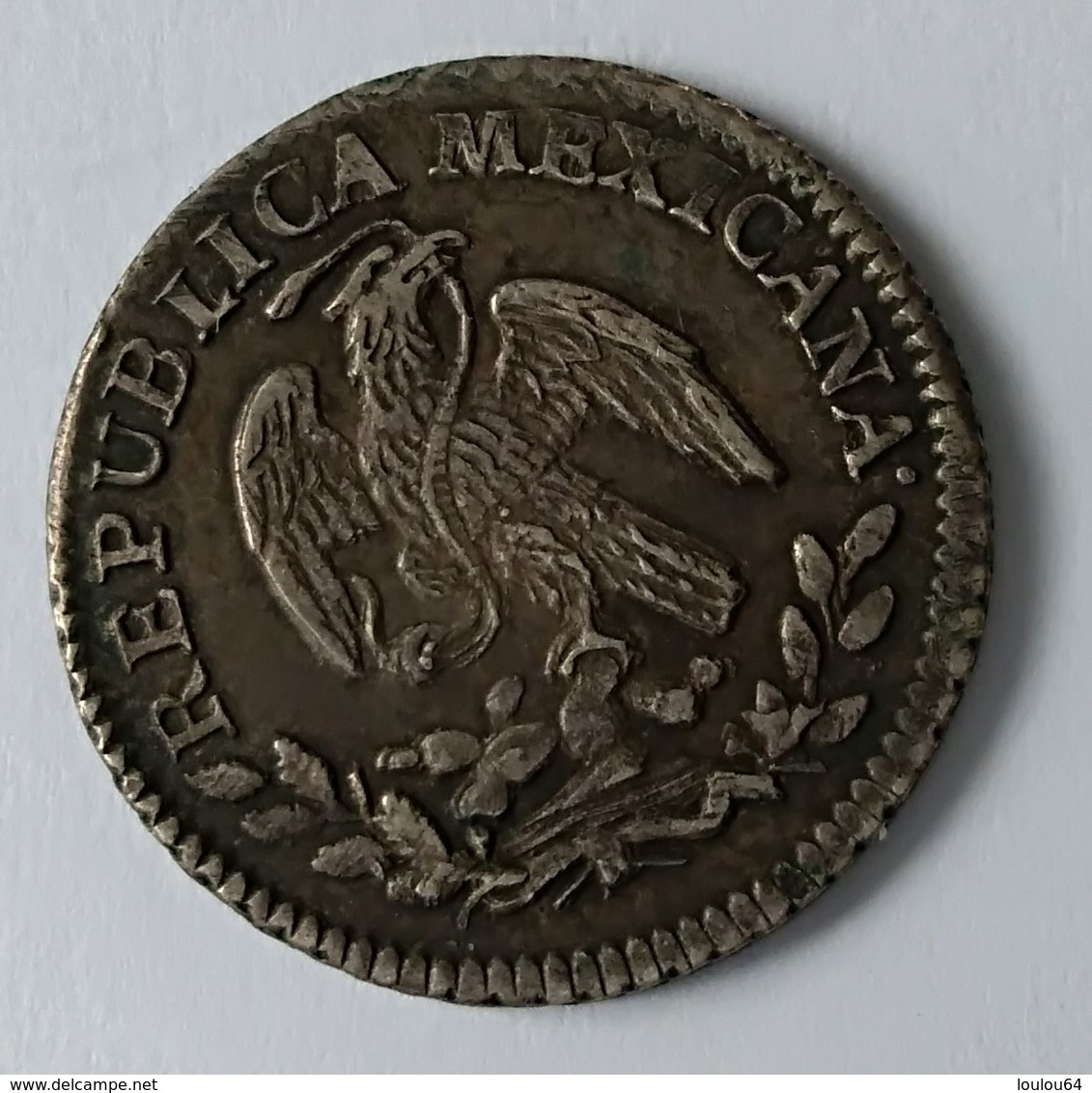 1/2 REAL 1842 - MO-ML - REPUBLICA MEXICANA - Argent - - Mexique
