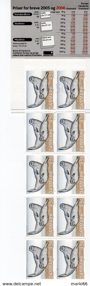 Denmark - 2005 - Seals In Denmark - Mint Stamp Booklet - Neufs