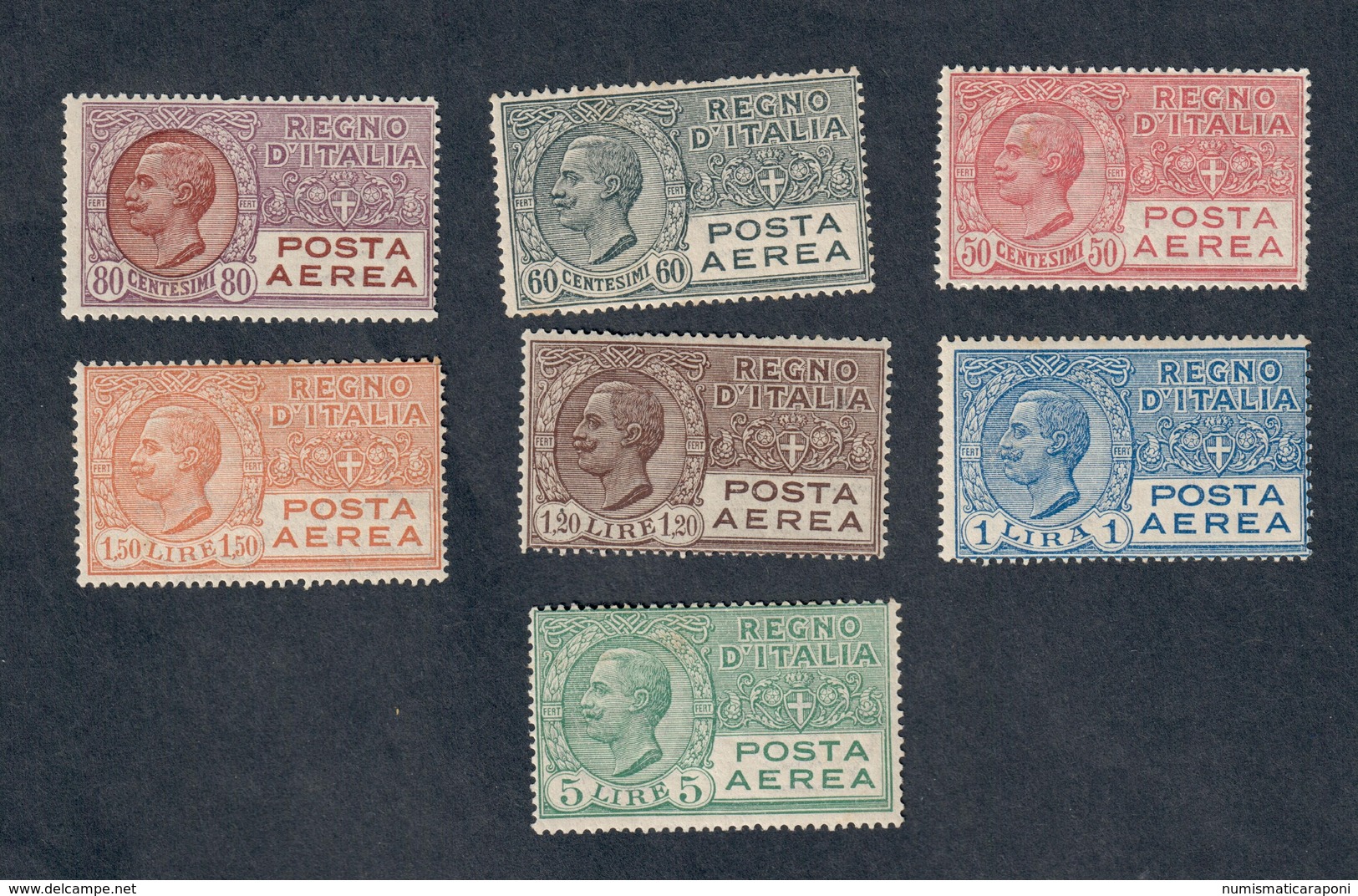 Posta Aerea 1926-1928 S.1500 Mista Nuovi ** E Linguellati Cod.fra.1078 - Posta Aerea