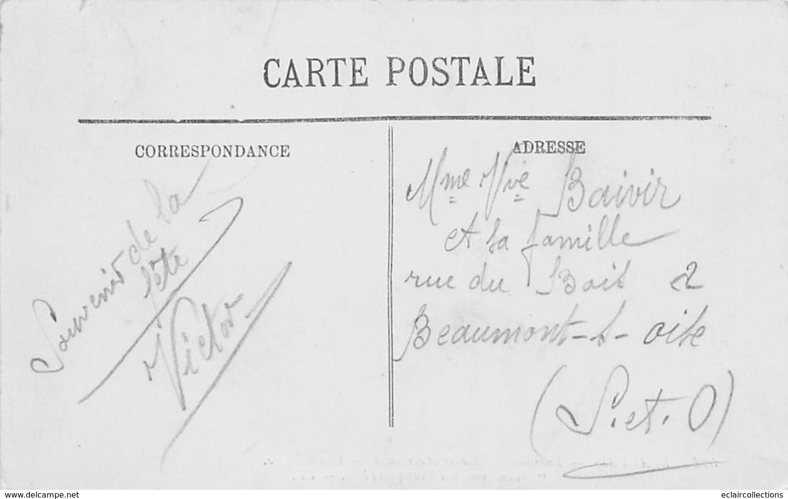 Thème:  Métier. Lait.Laiterie. Beauvais 60   Une Laitière Et Son âne     (voir Scan) - Sonstige & Ohne Zuordnung