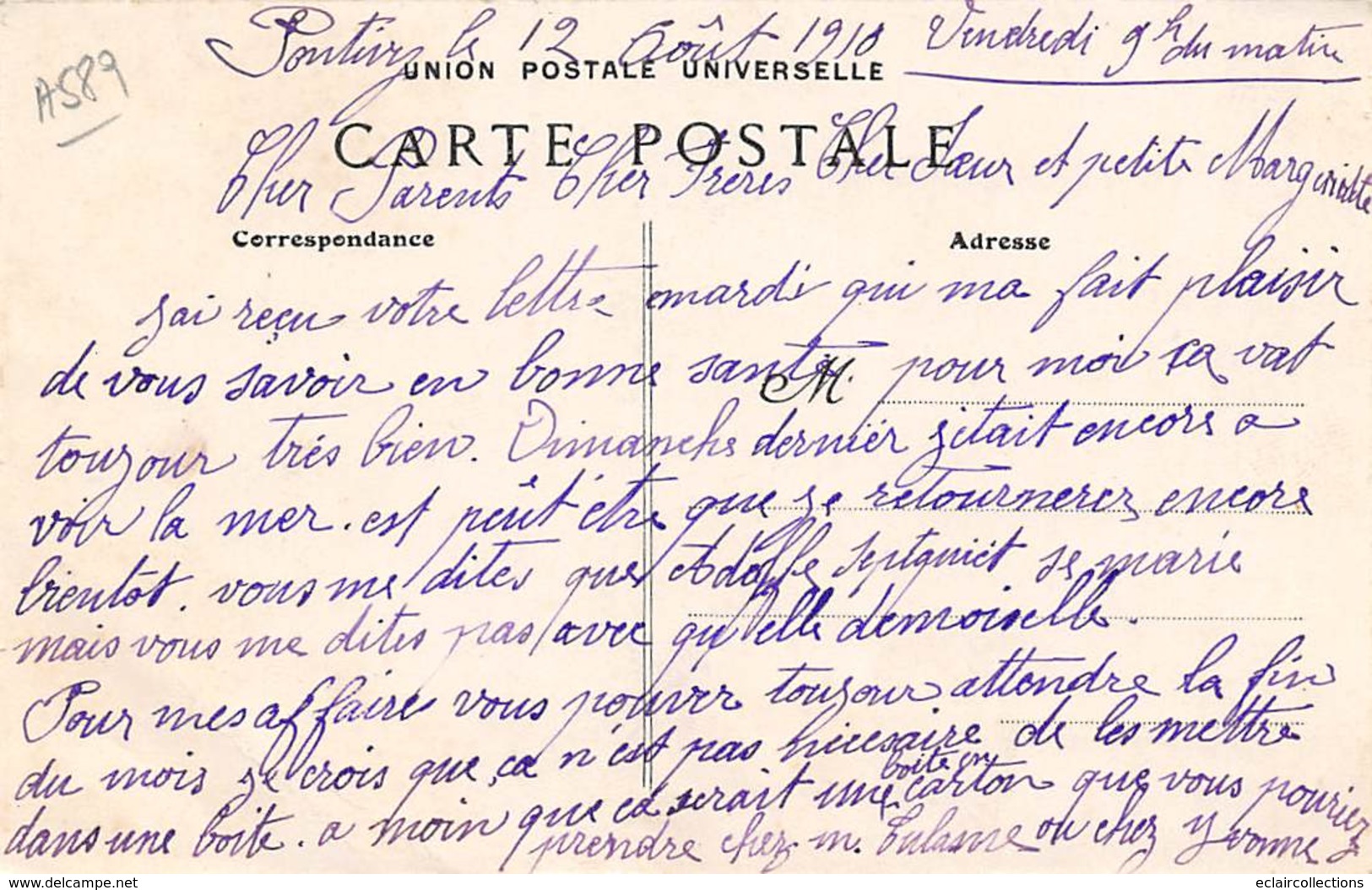 Thème:  Métier. Lait.Laiterie. Quimper 29.  Les Laitières    (voir Scan) - Sonstige & Ohne Zuordnung