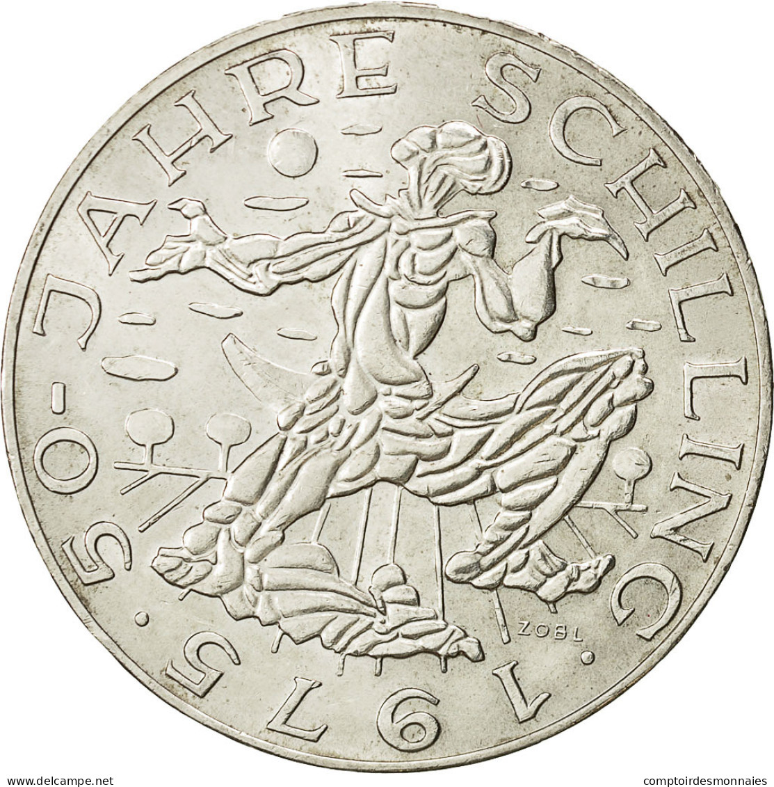 Monnaie, Autriche, 100 Schilling, 1975, SUP+, Argent, KM:2925 - Autriche