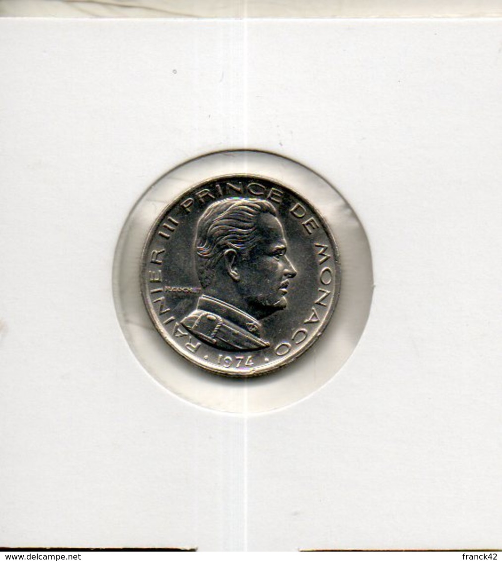 Monaco. 1/2 Franc 1974 - 1960-2001 New Francs