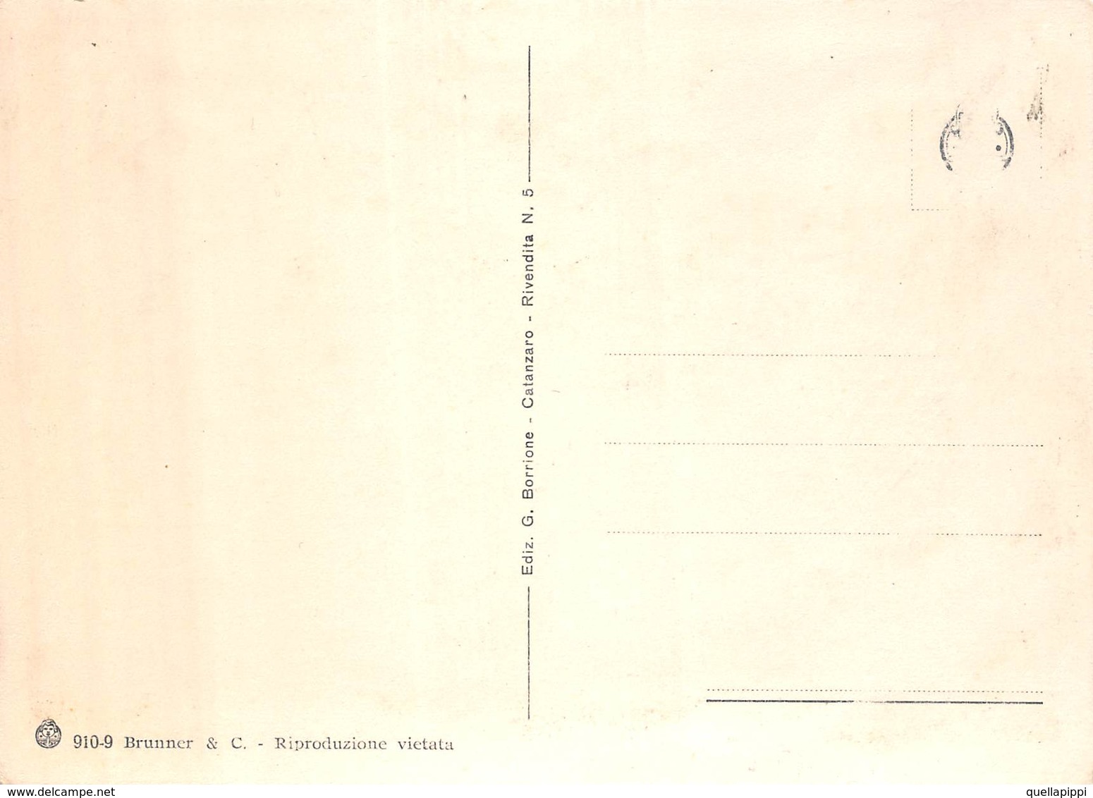 07764 "CATANZARO - PANORAMA DA S. LEONARDO" STAZIONE. CART NON SPED - Catanzaro