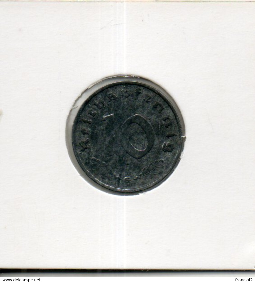 Allemagne. 10 Reichpfennig 1940 - 10 Reichspfennig