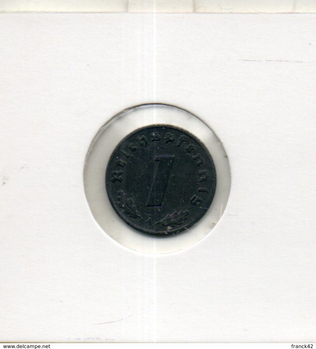 Allemagne. 1 Reichpfennig 1942 - 1 Reichspfennig