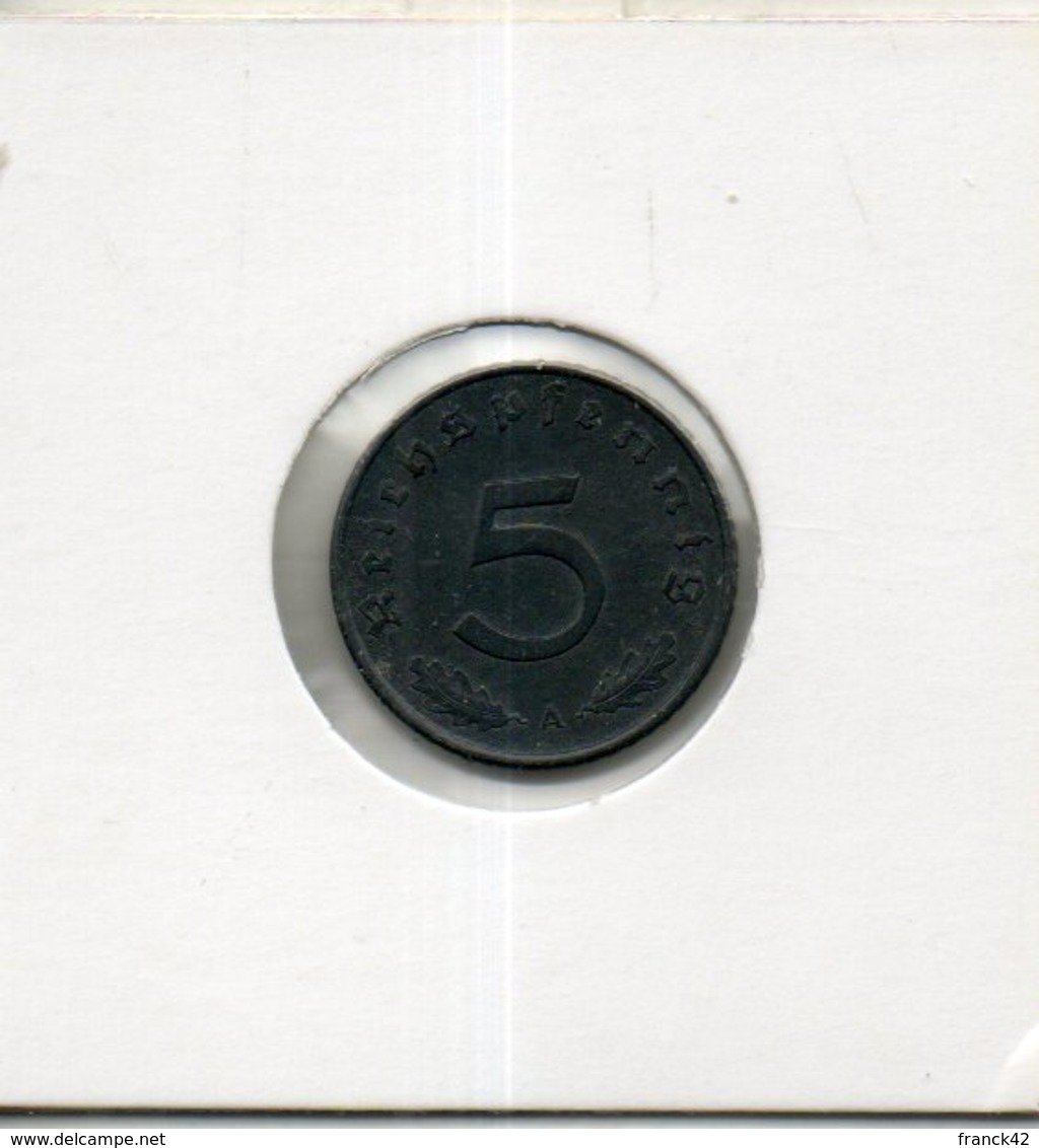 Allemagne. 5 Reichpfennig 1941 - 5 Reichspfennig