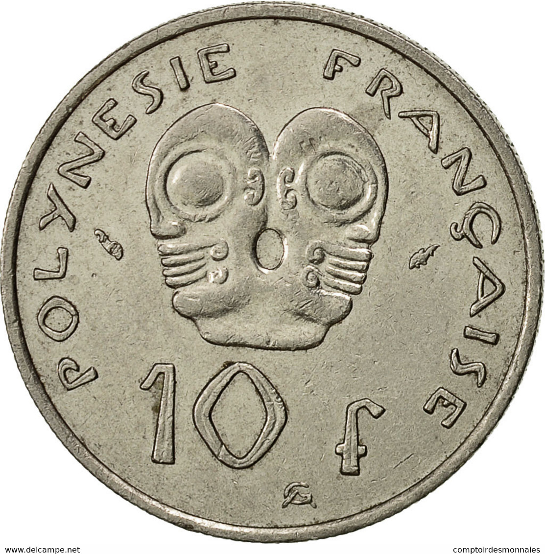 French Polynesia, 10 Francs, 1982, Paris, TTB, Nickel, KM:8 - French Polynesia