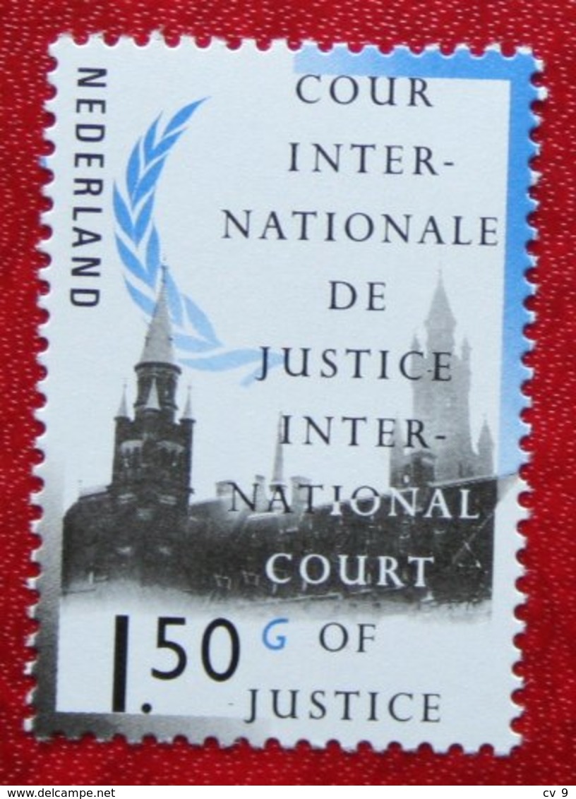 1,50 Gld Court Internationale De Justice Cour NVPH D55 D 55 1989-1994 1991 POSTFRIS / MNH ** NEDERLAND / NIEDERLANDE - Service