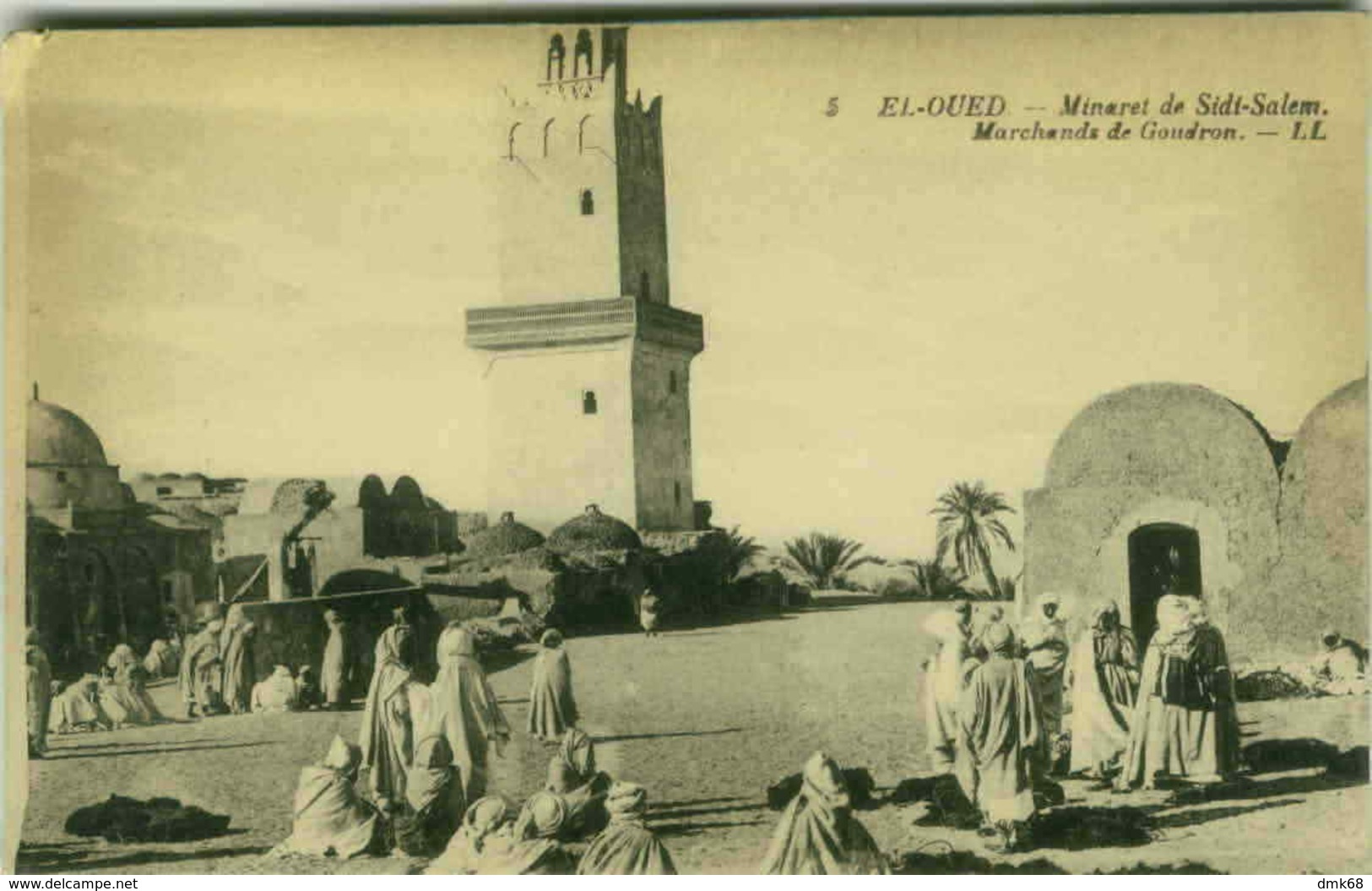 ALGERIA - EL-OUED - MINARET DE SIDI-SALEM - 1910s (3216) - El-Oued