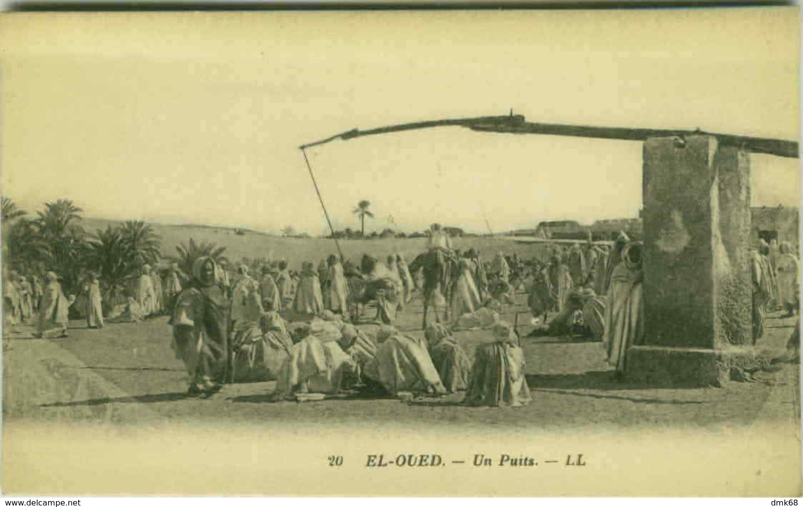 ALGERIA - EL-OUED - UN PUITS - 1910s (3235) - El-Oued