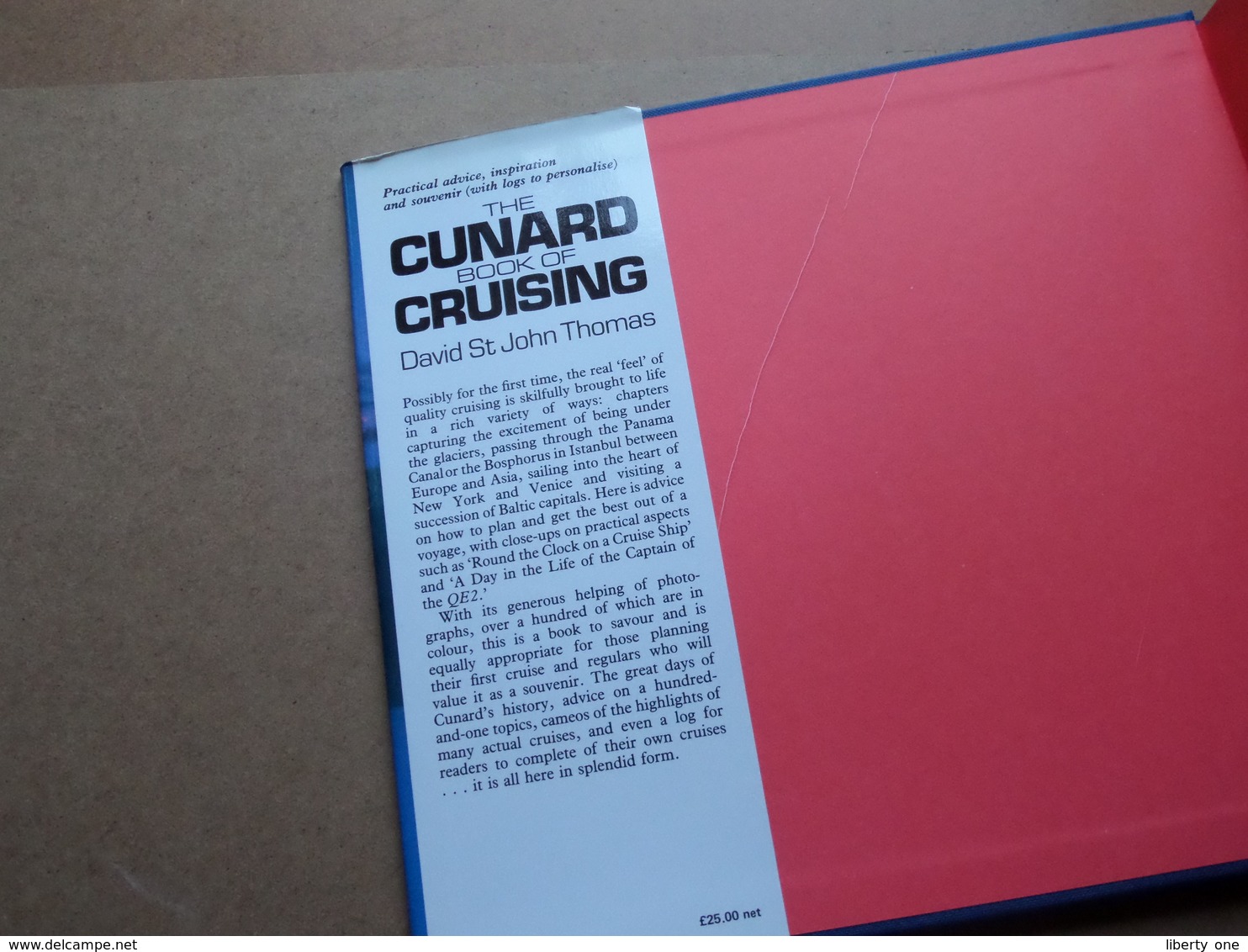 The CUNARD Book Of CRUISING ( David St. John Thomas - 1990 ) ( 160 Pag. ) ! - Reisen