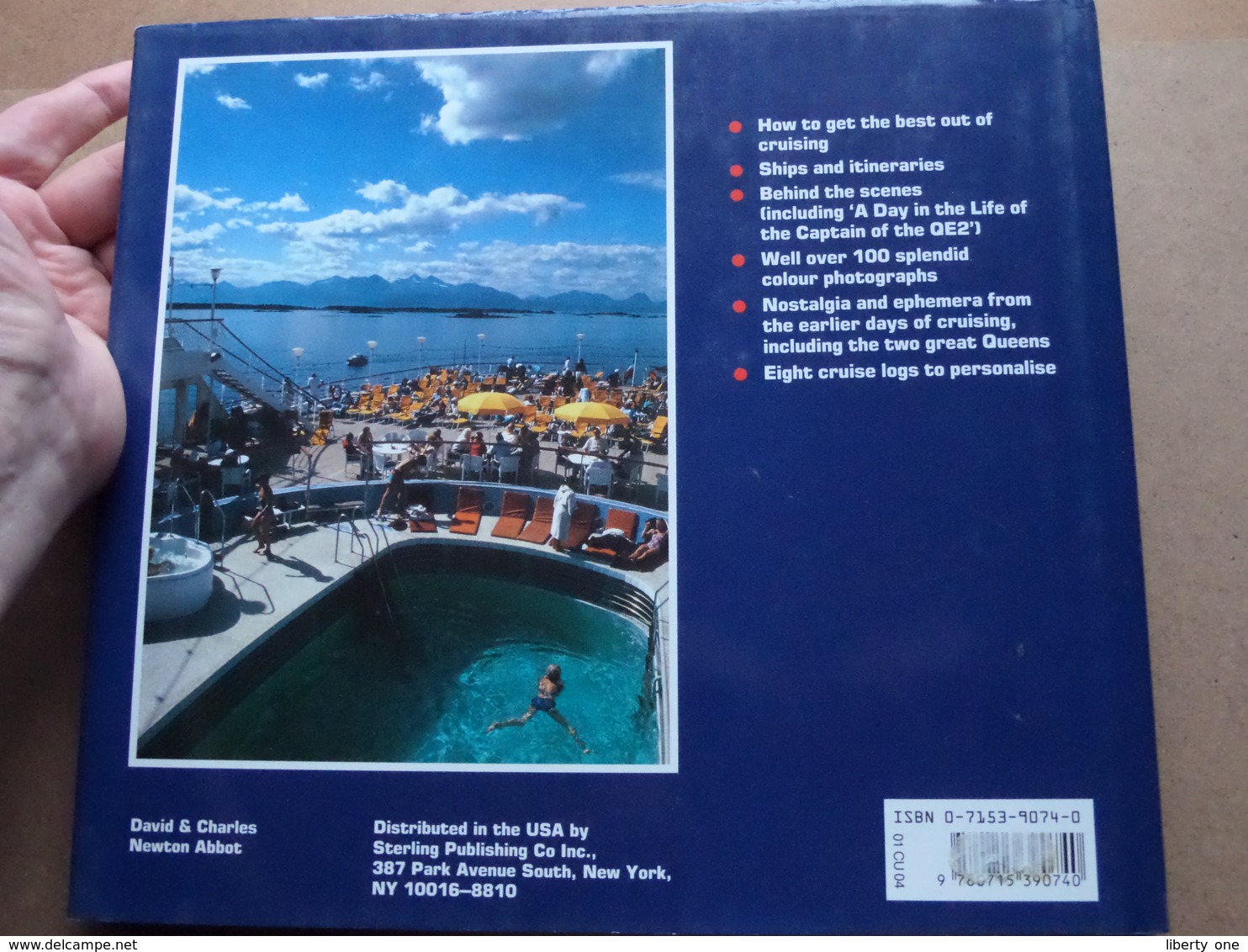 The CUNARD Book of CRUISING ( David St. John Thomas - 1990 ) ( 160 Pag. ) !