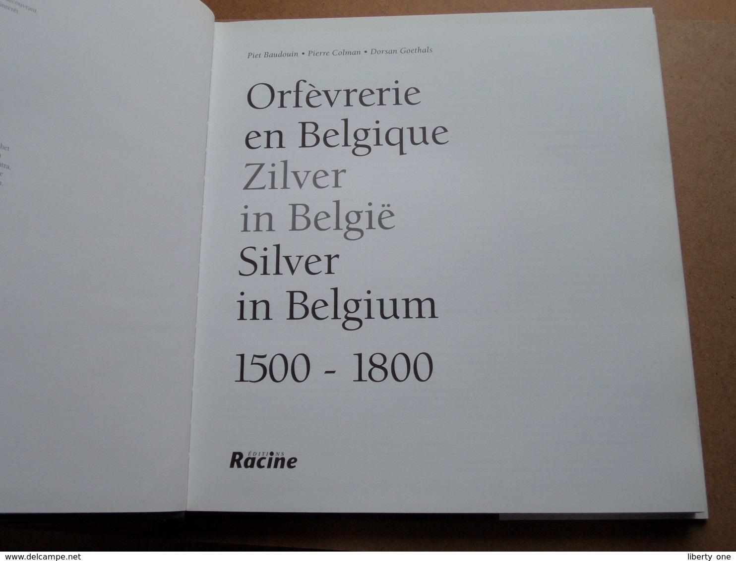Orfèvrerie En Belgique ZILVER In België SILVER In Belgium ( Edit RACINE - 1998 - 191 Pag.) ! - Argenterie