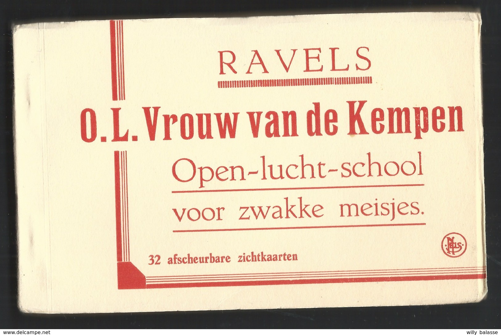 +++ CPA - Carnet Complet De 32 Cartes - RAVELS - O.L.Vrouw Van De Kempen - Open Lucht School Voor Zwakke Meisjes   // - Ravels