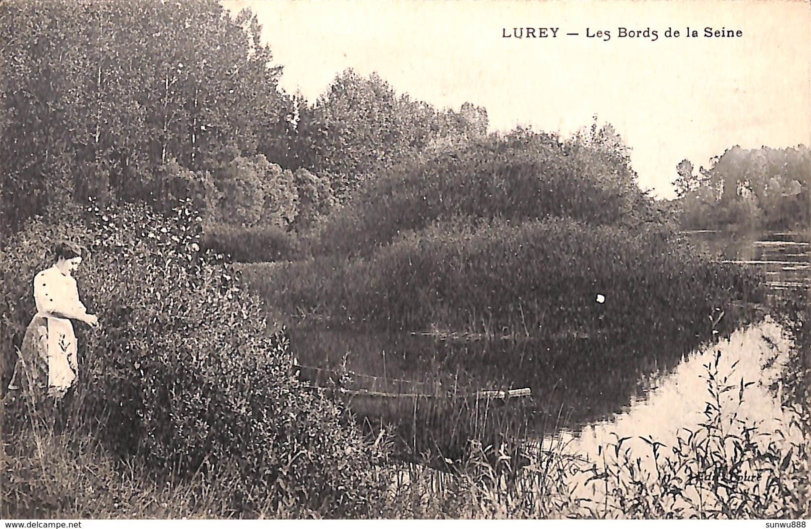 51 - Lurey - Les Bords De La Seine (animée, 1917) - Altri & Non Classificati