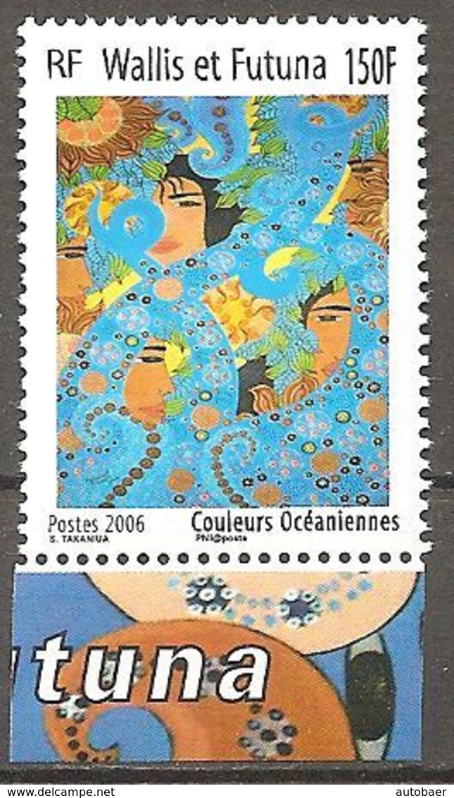 Wallis Und Et Futuna 2006 Couleurs Océaniennes Michel No. 932 Mint MNH Postfrisch Neuf - Unused Stamps