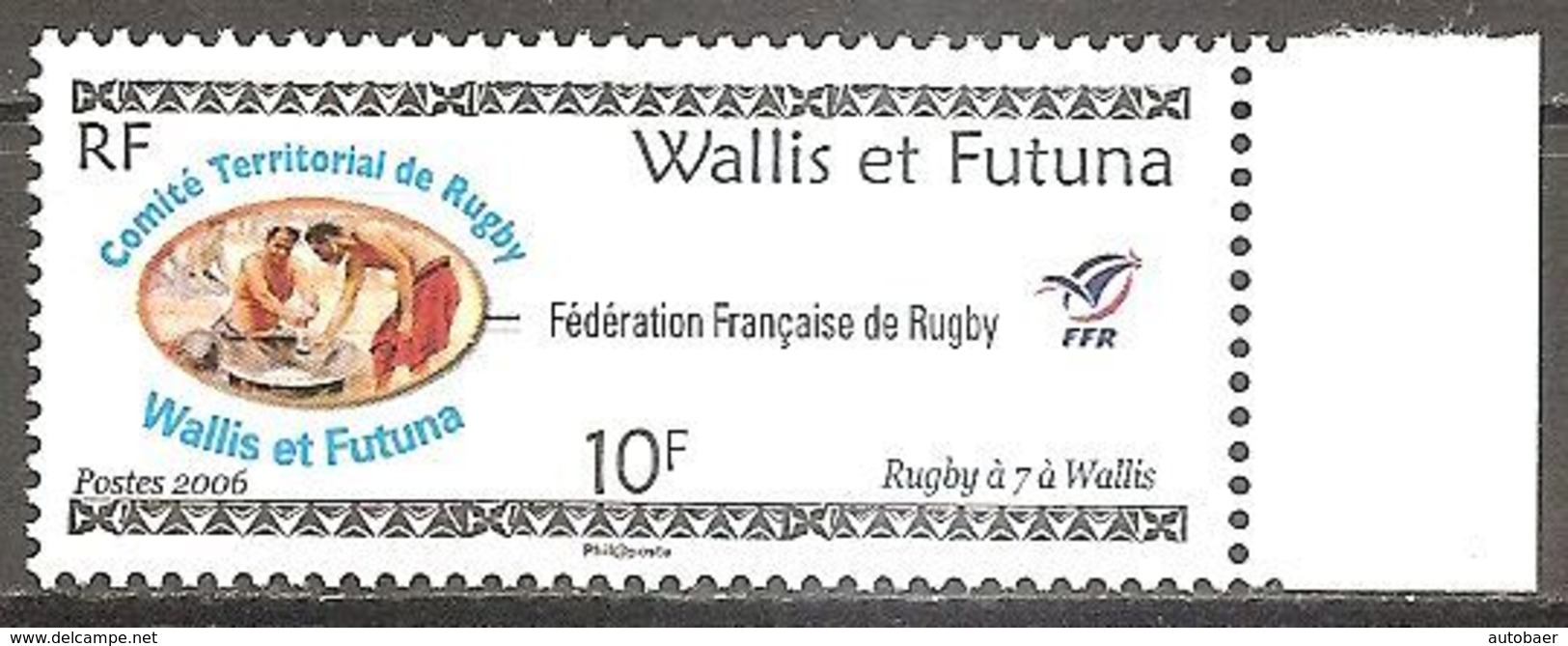 Wallis Und Et Futuna 2006 Fédération Française De Rugby Michel No. 934 Mint MNH Postfrisch Neuf - Ungebraucht