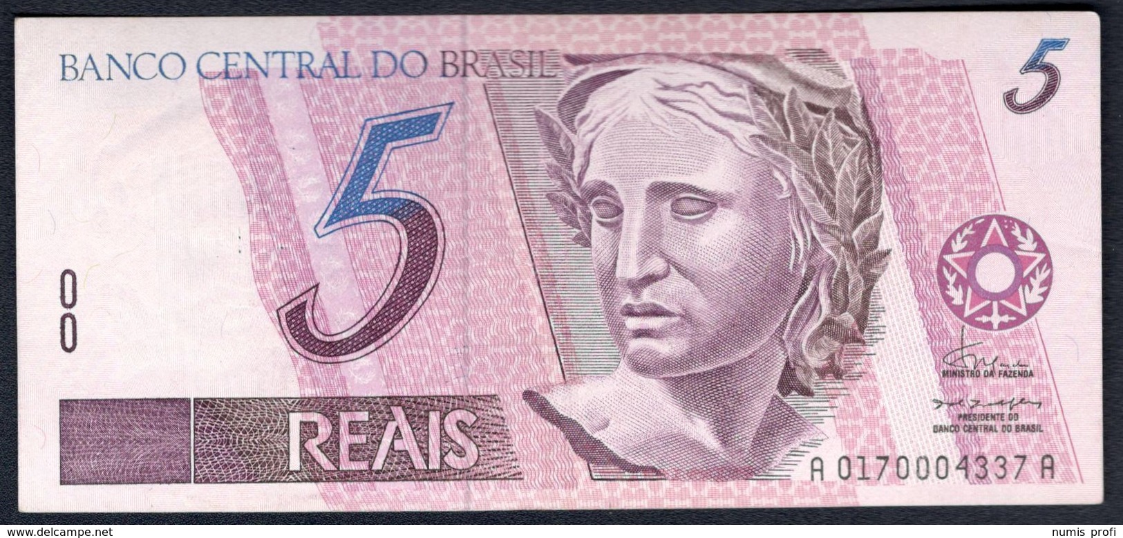 Brazil - 5 Reais 1994 - P244a - Brésil