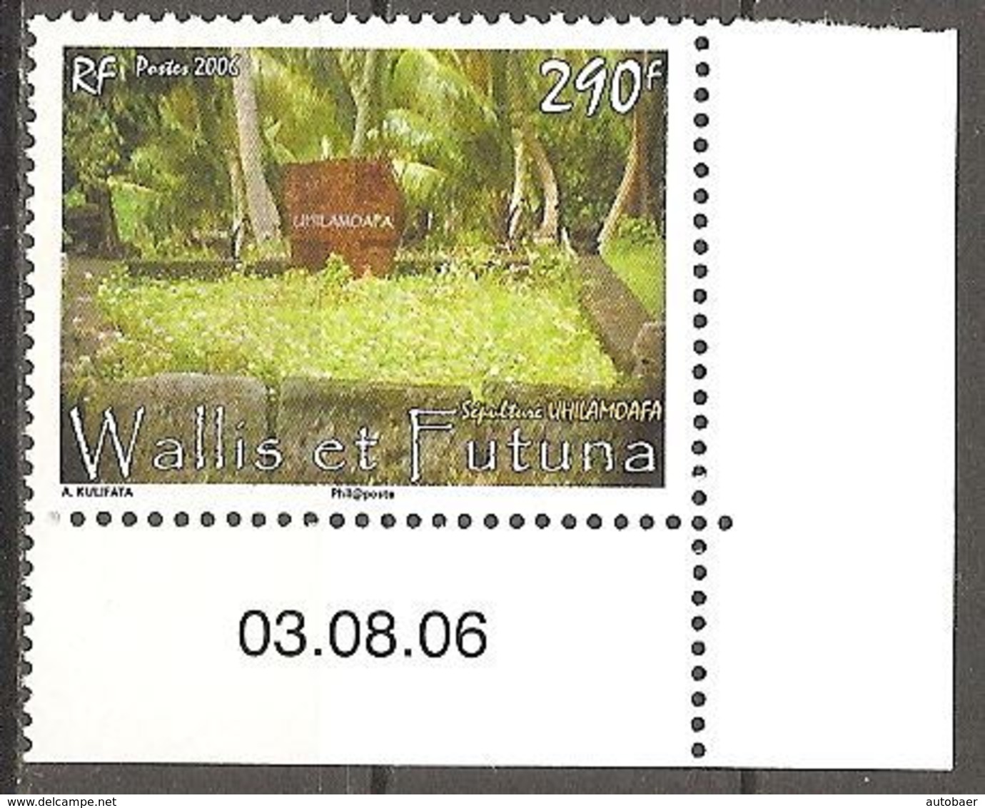 Wallis Und Et Futuna 2006 Uhilamoafa Michel No. 935 Mint MNH Postfrisch Neuf - Neufs