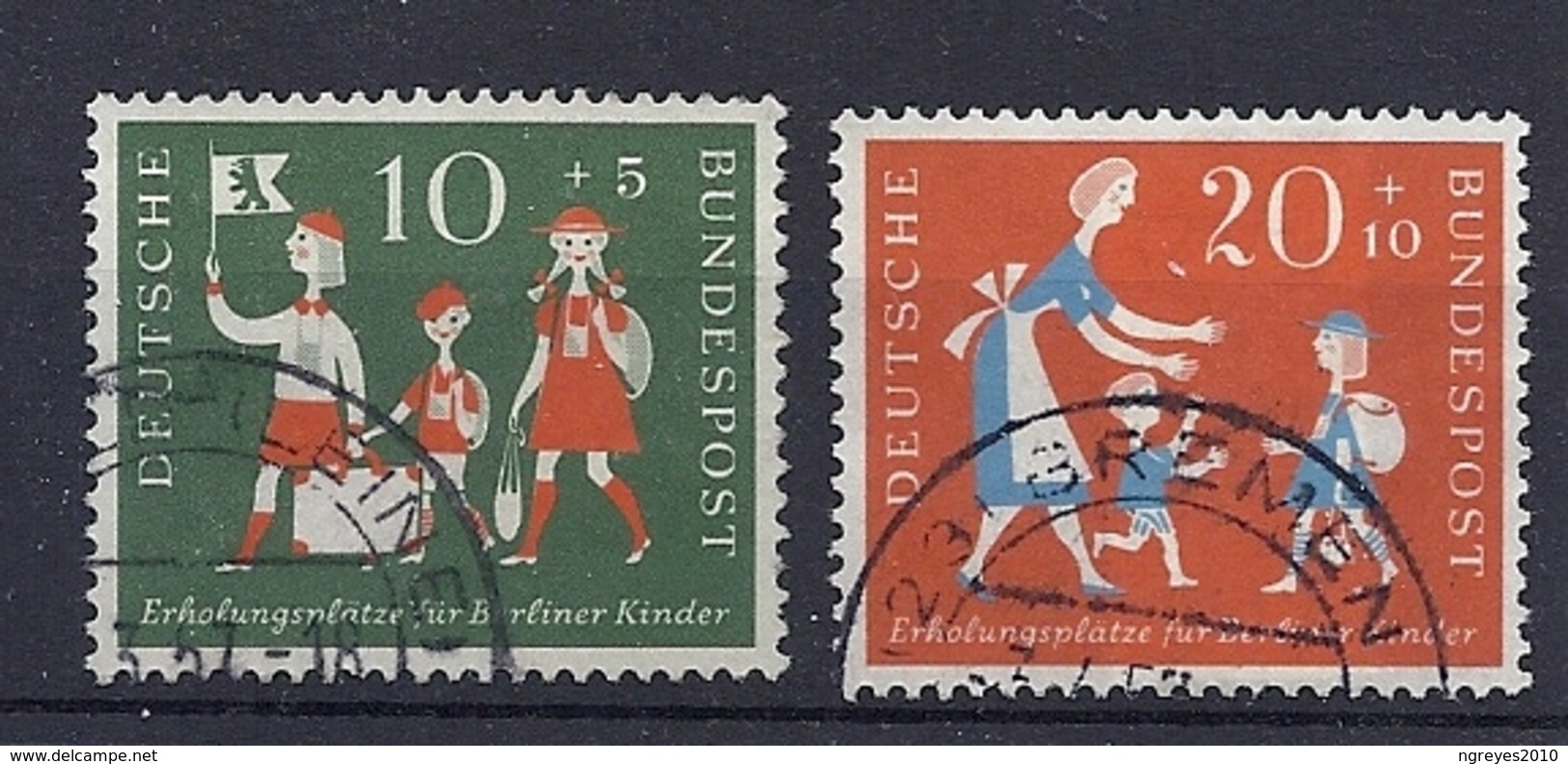 180028439  ALEMANIA  FED.  YVERT   Nº  129/30 - Used Stamps