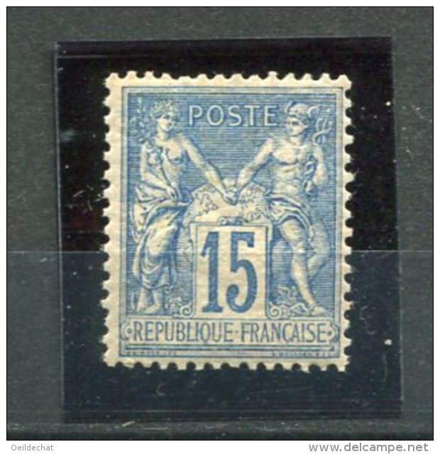 6957  FRANCE   N°101*  15c  Bleu   Type Sage   1892     TB - 1876-1898 Sage (Type II)