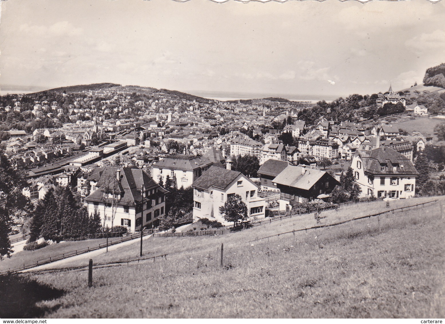 SUISSE,SCHWEIZ,SVIZZERA,SWITZERLAND,HELVETIA,SWISS ,SAINT GAL,SAINT GALLEN,1948,CARTE PHOTO - Saint-Gall