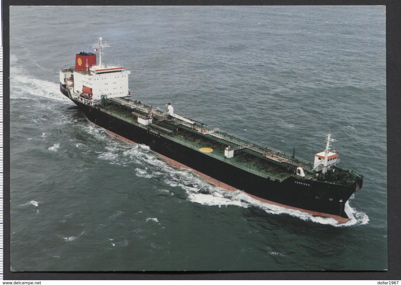 M.S / Tanker Ts. 'Cardissa' Van Shell Tankers NV. -  See The 2  Scans For Condition. ( Originalscan !!! ) - Pétroliers