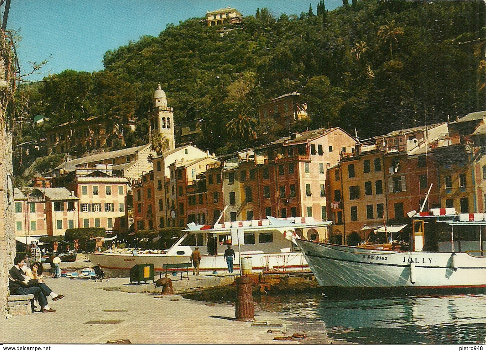 Portofino (Genova) Scorcio Dell'Antico Borgo E Del Porticciolo, Partial View, Coin - Genova (Genua)