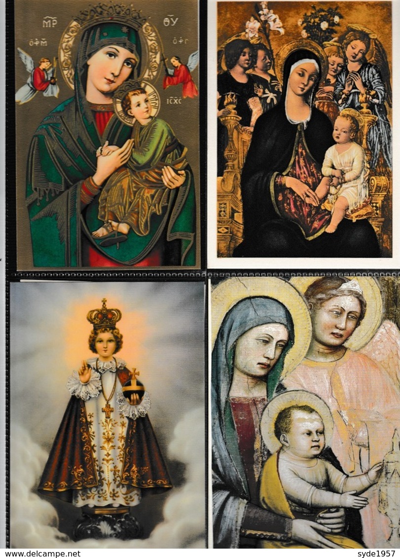 Plus de 600 cartes sur le thème religieux (saint, sainte, église, chapelle,.......)