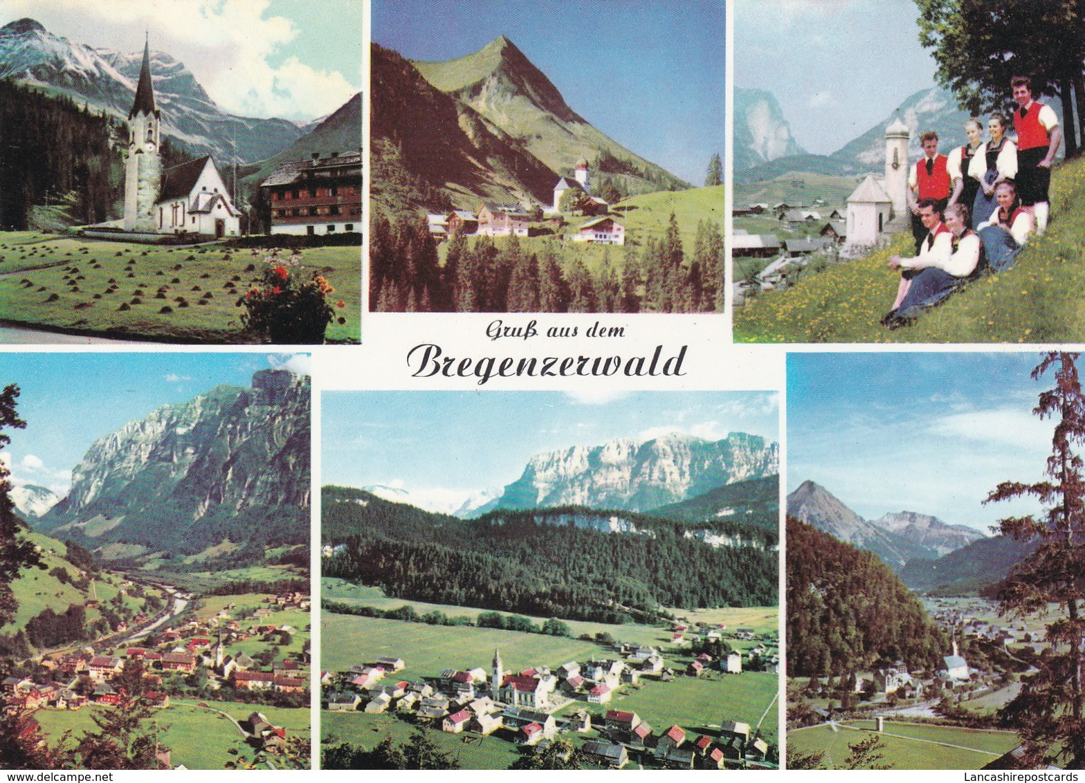 Postcard Gruss Aus Dem Bregenzerwald My Ref  B22597 - Bregenzerwaldorte