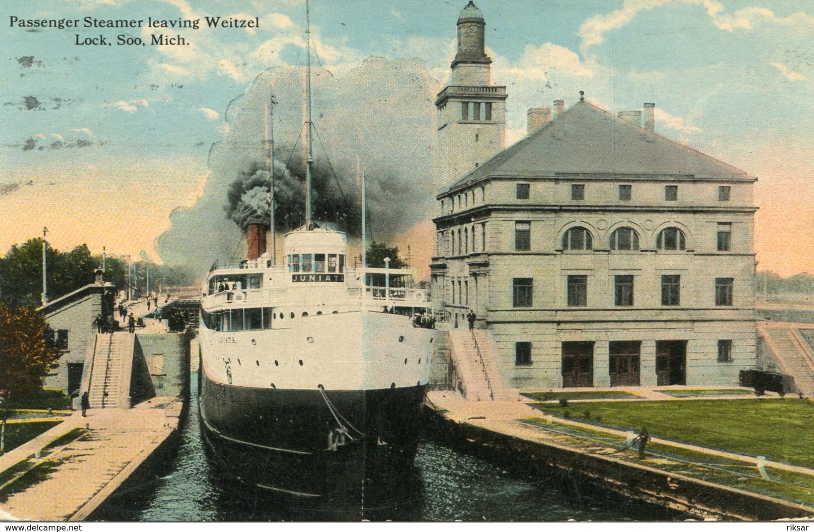 BATEAU(ETATS UNIS) MICHIGAN - Dampfer