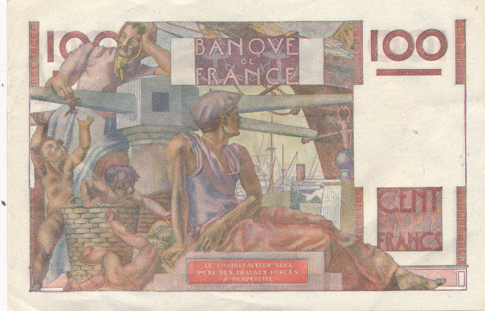 H139 - Billet 100 Francs Type Jeune Paysan 1950 - 100 F 1945-1954 ''Jeune Paysan''