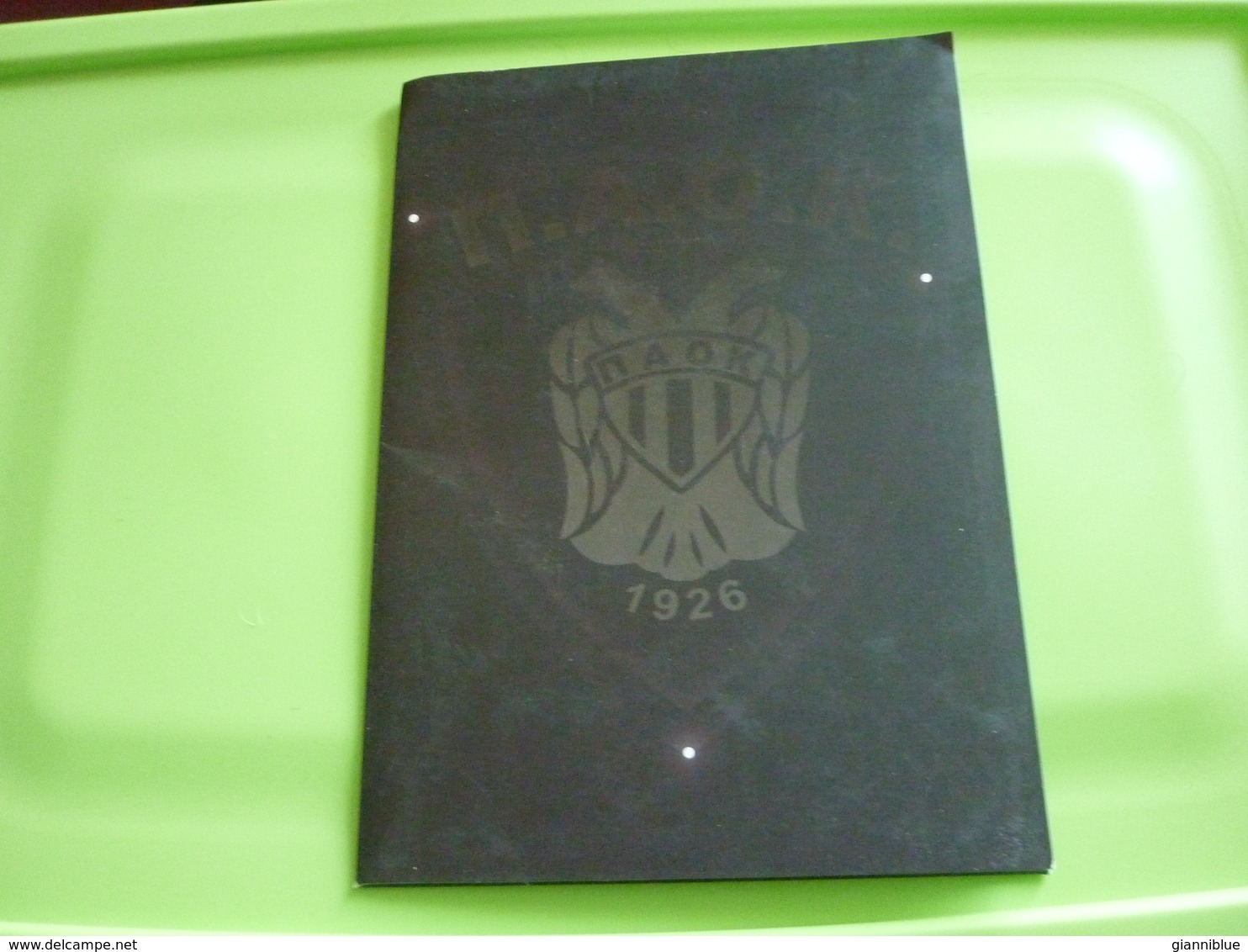 PAOK Thessaloniki Basketball Team Hard Cover Sponsor Book - Libros