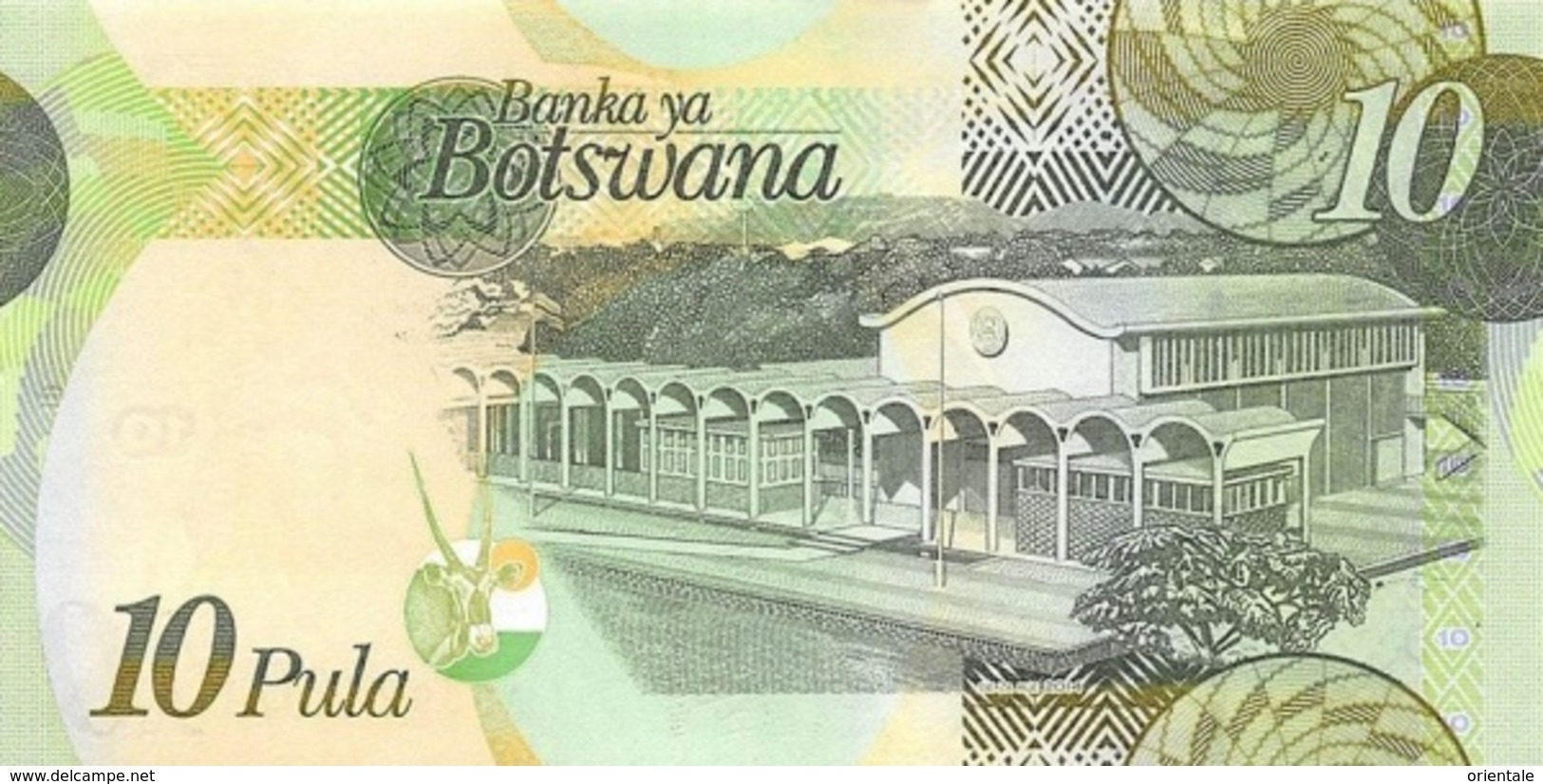 BOTSWANA P. 30d 10 P 2014 UNC - Botswana