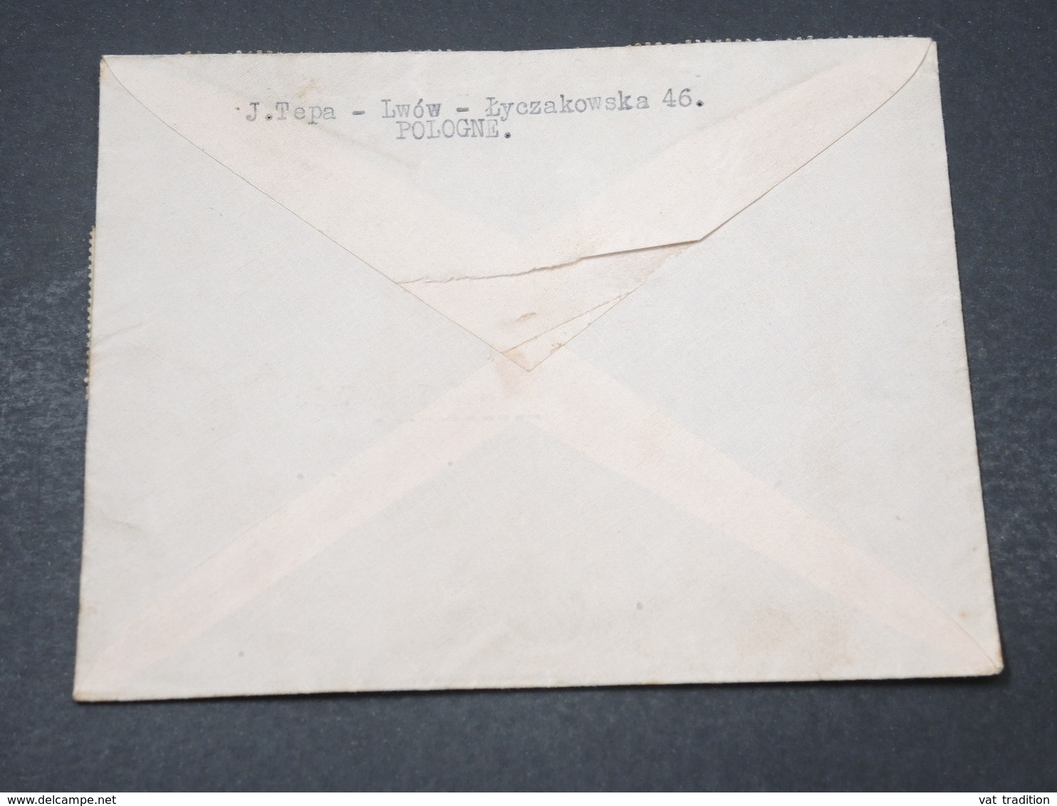 POLOGNE - Enveloppe En Recommandé Exprès De Lwöw Pour Paris En 1935 , Affranchissement Plaisant - L 16863 - Briefe U. Dokumente