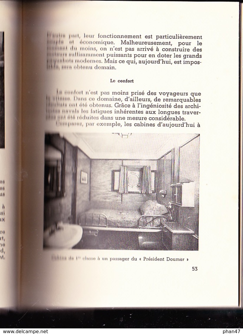 PAQUEBOTS CARGOS CHALUTIERS Par Marc BENOIST, Préface Jacques MARCHEGAY, Ed. J.de GIGORD SD (1950...) - Bateau