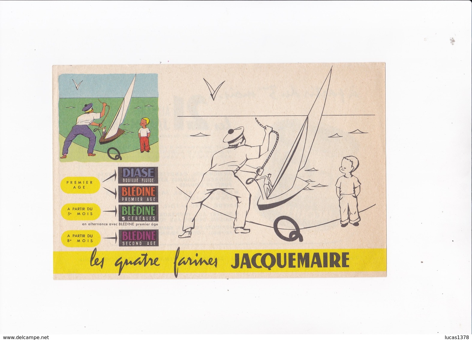 LES QUATRE FARINES JACQUEMAIRE/  RARE - Lebensmittel