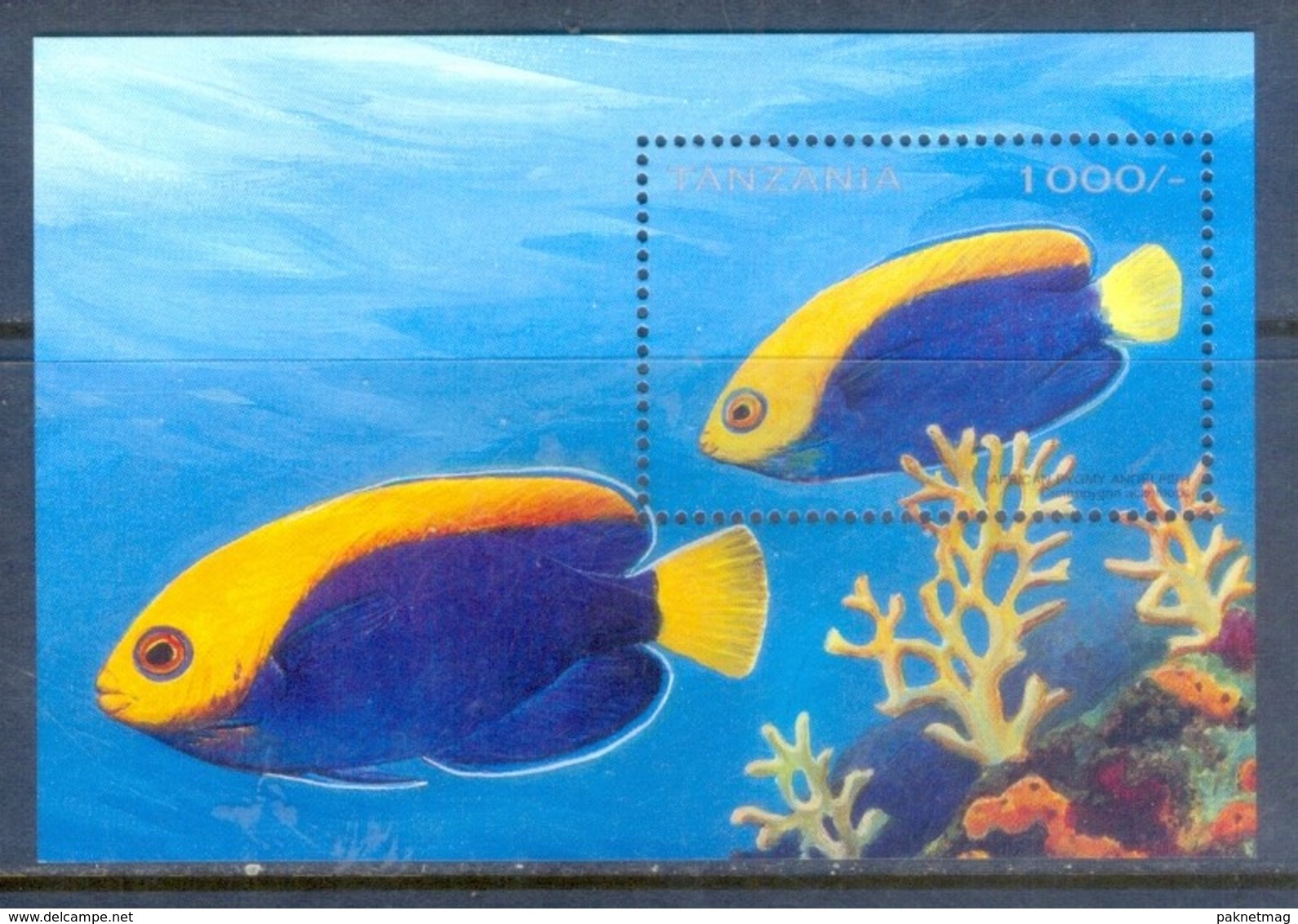 E160- Tanzania 1995. Fish. Marine Life. - Fishes