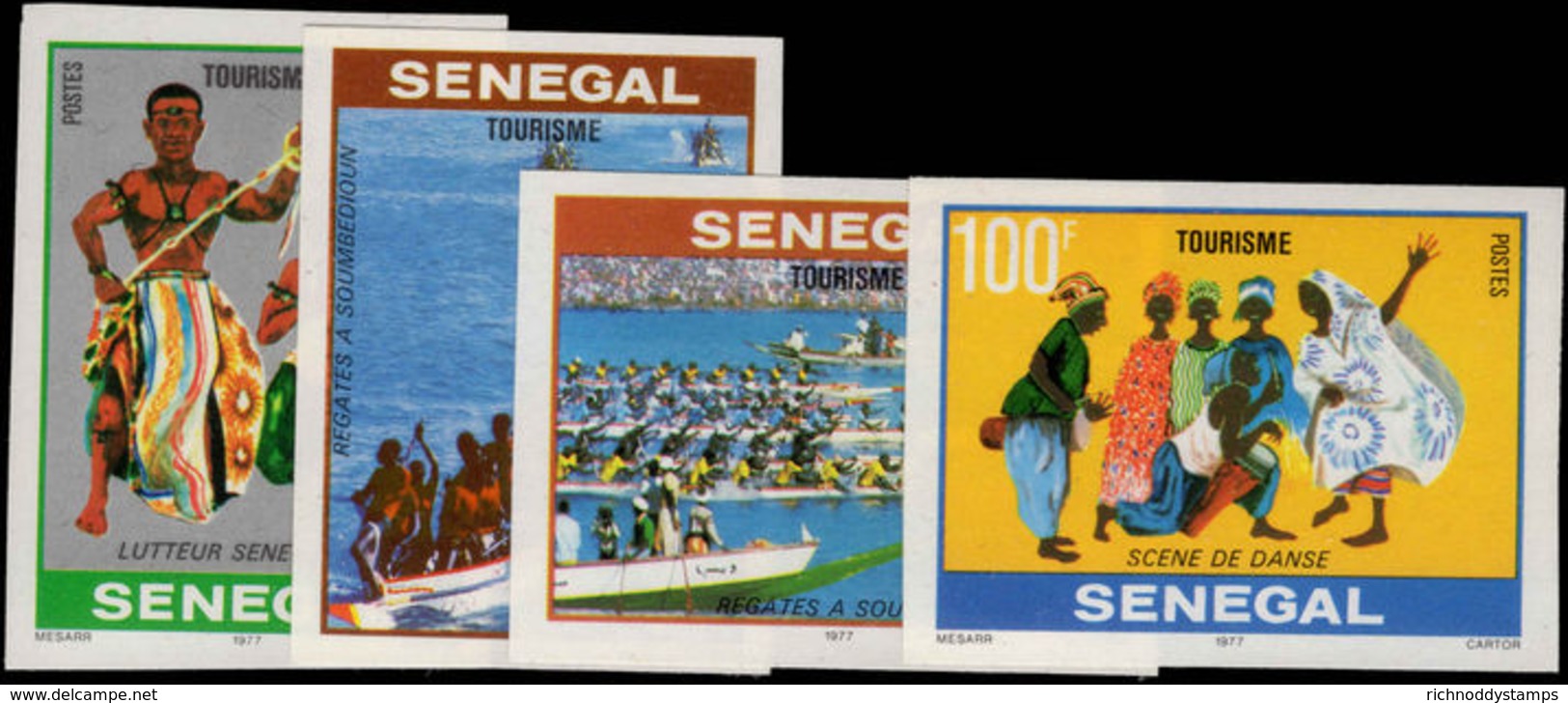 Senegal 1978 Tourism Imperf Unmounted Mint. - Senegal (1960-...)