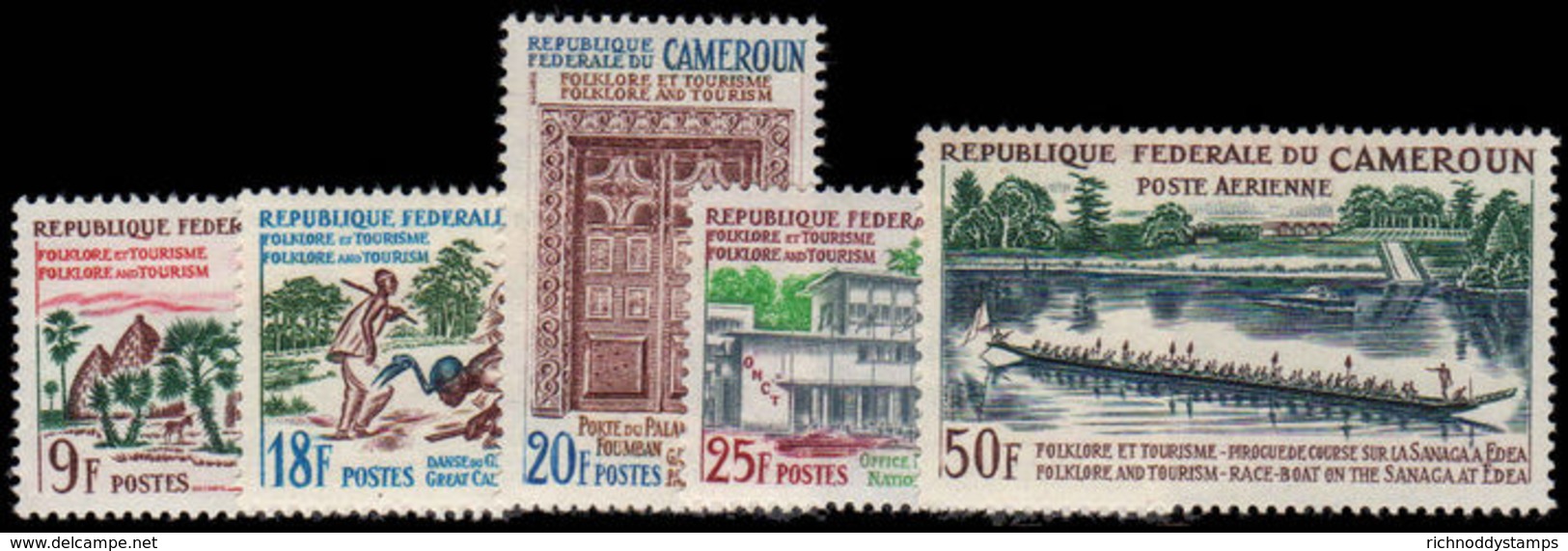 Cameroon 1965 Folklore And Tourism Set Unmounted Mint. - Cameroon (1960-...)