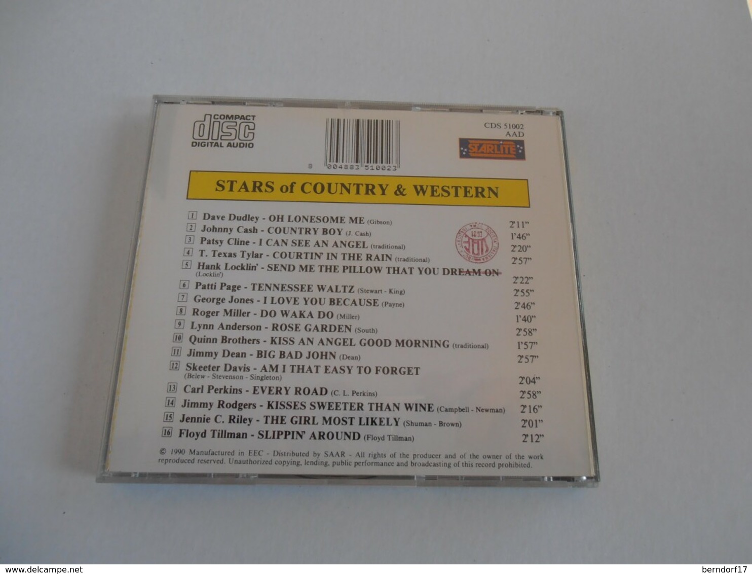 Stars Of Country & Western - CD - Country & Folk