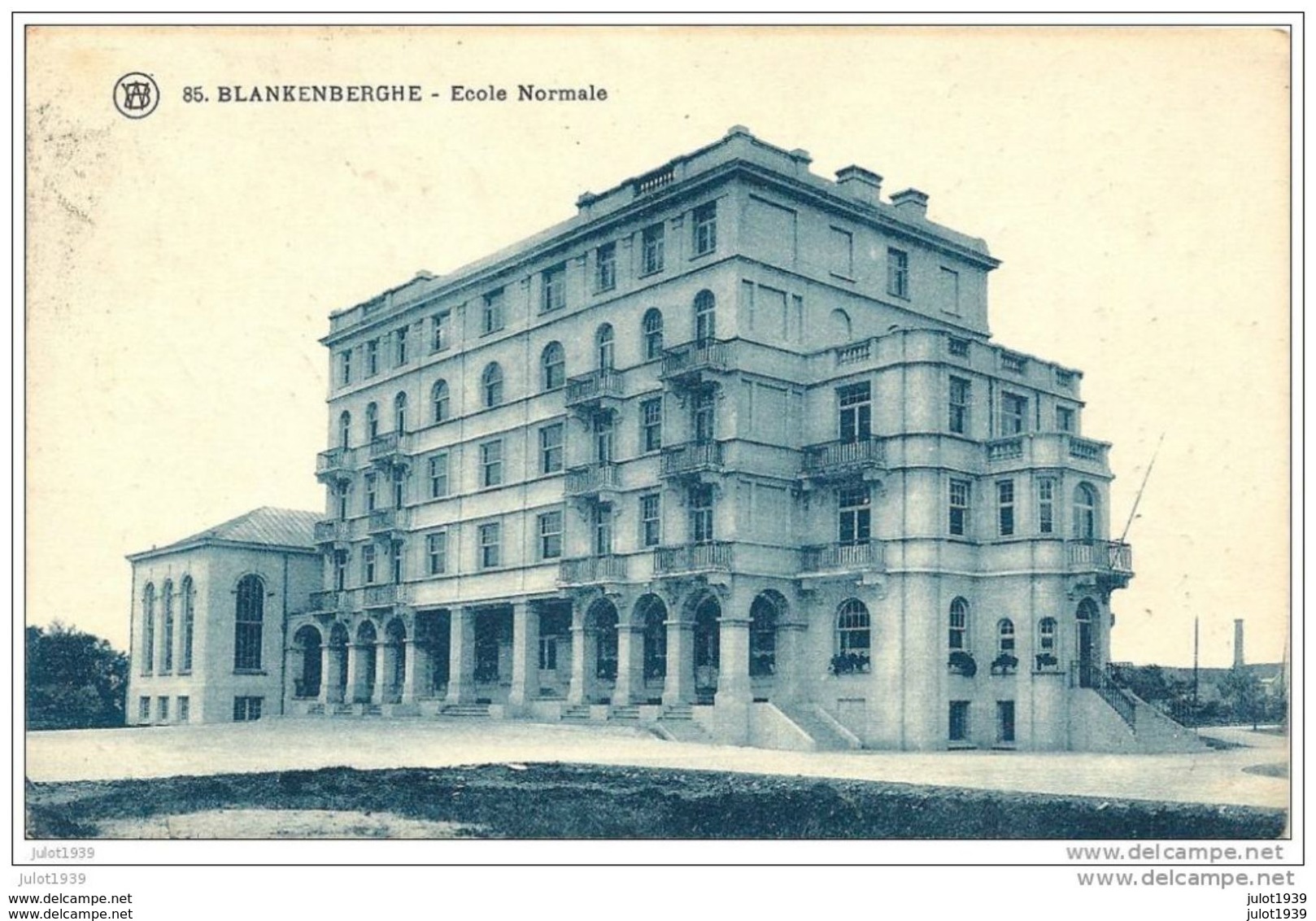 BLANKENBERGE ..-- Ecole Normale . 1925 Vers ETHE ( Mme GUILLAIN ) . Voir Verso . - Blankenberge