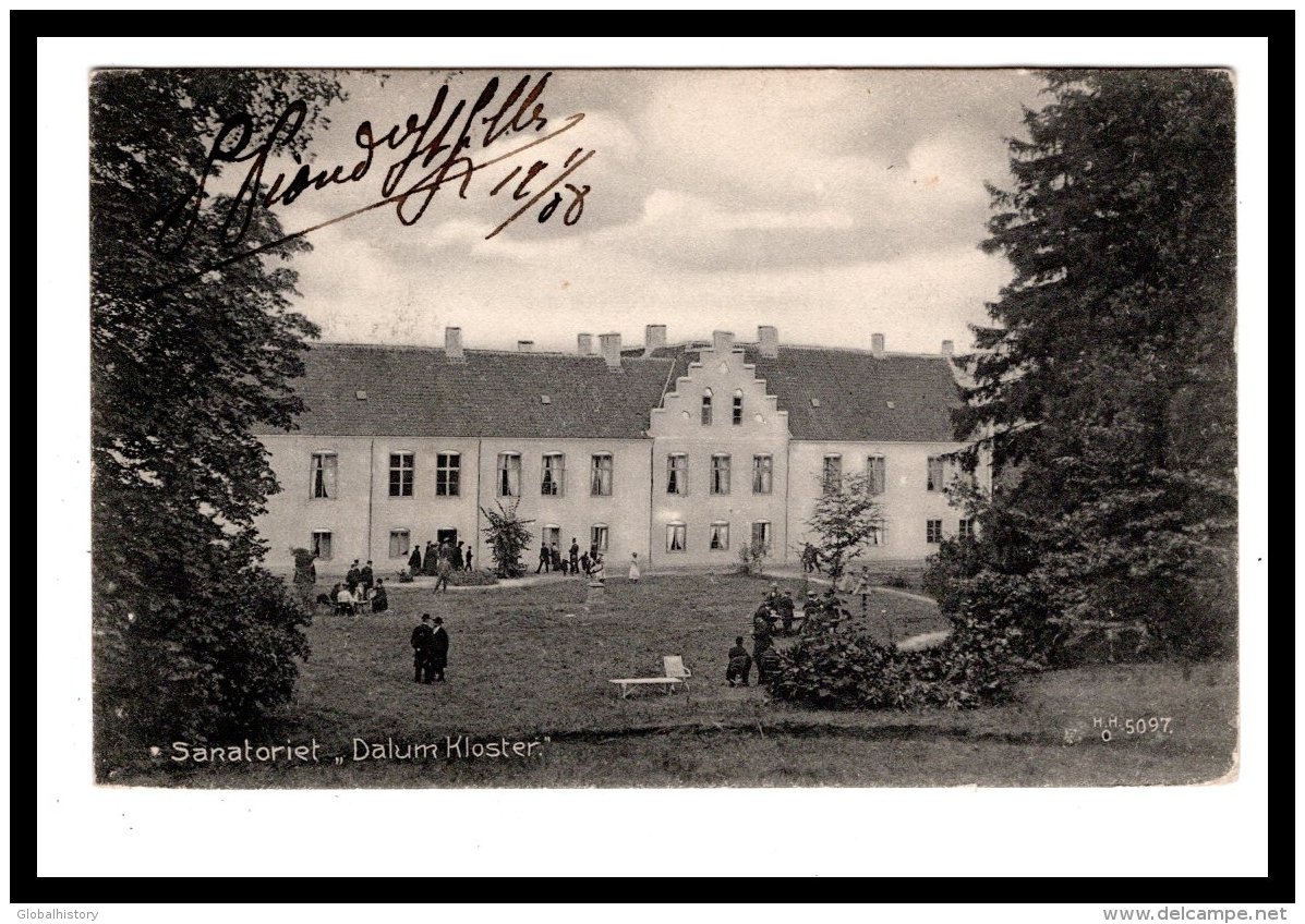 DD2974  DENMARK  SANATORIET DALUM KLOSTER POSTCARD - Denemarken