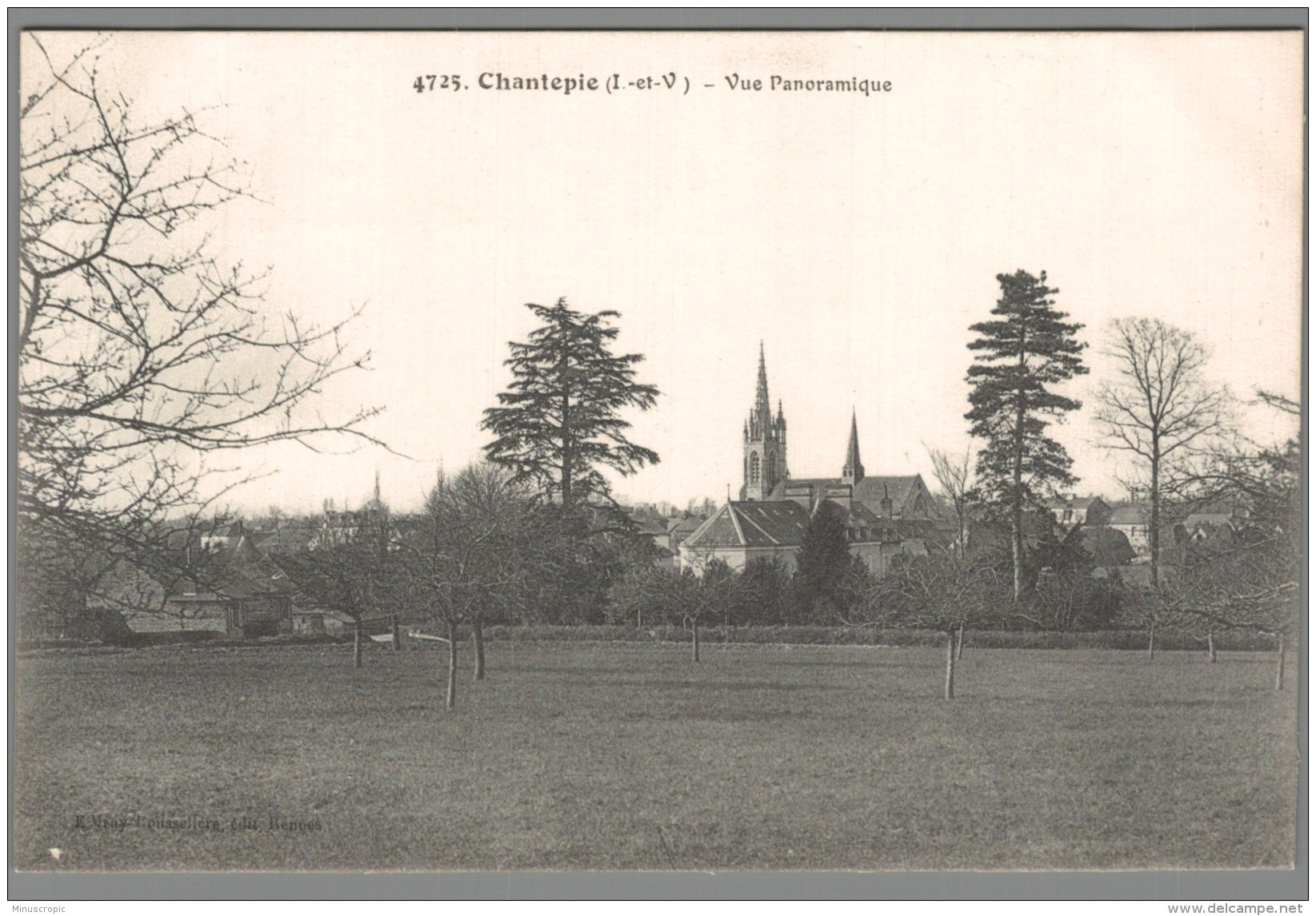 CPA 35 - Chantepie - Vue Panoramique - Other & Unclassified