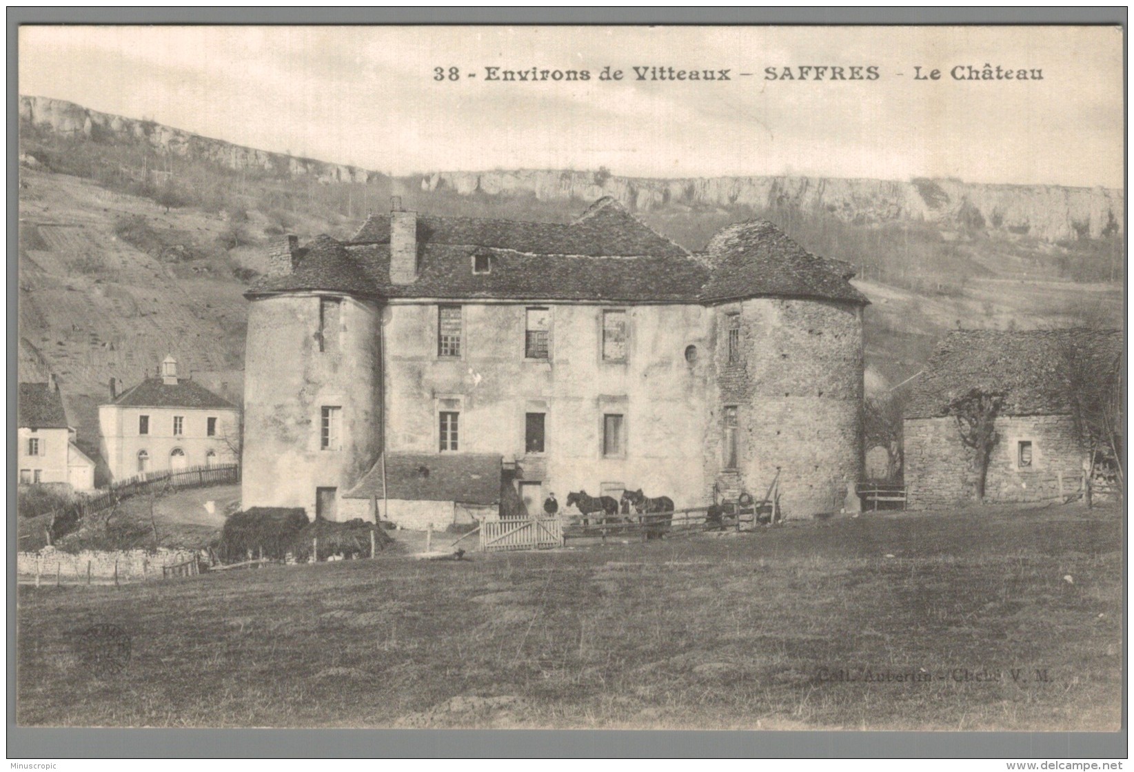 CPA 21 - Saffres - Environs De Vitteaux - Le Château - Autres & Non Classés