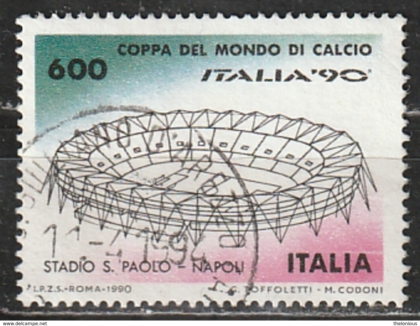 1990 Coppa Del Mondo Di Calcio - Stadio San Paolo, A Napoli - 1981-90: Usati