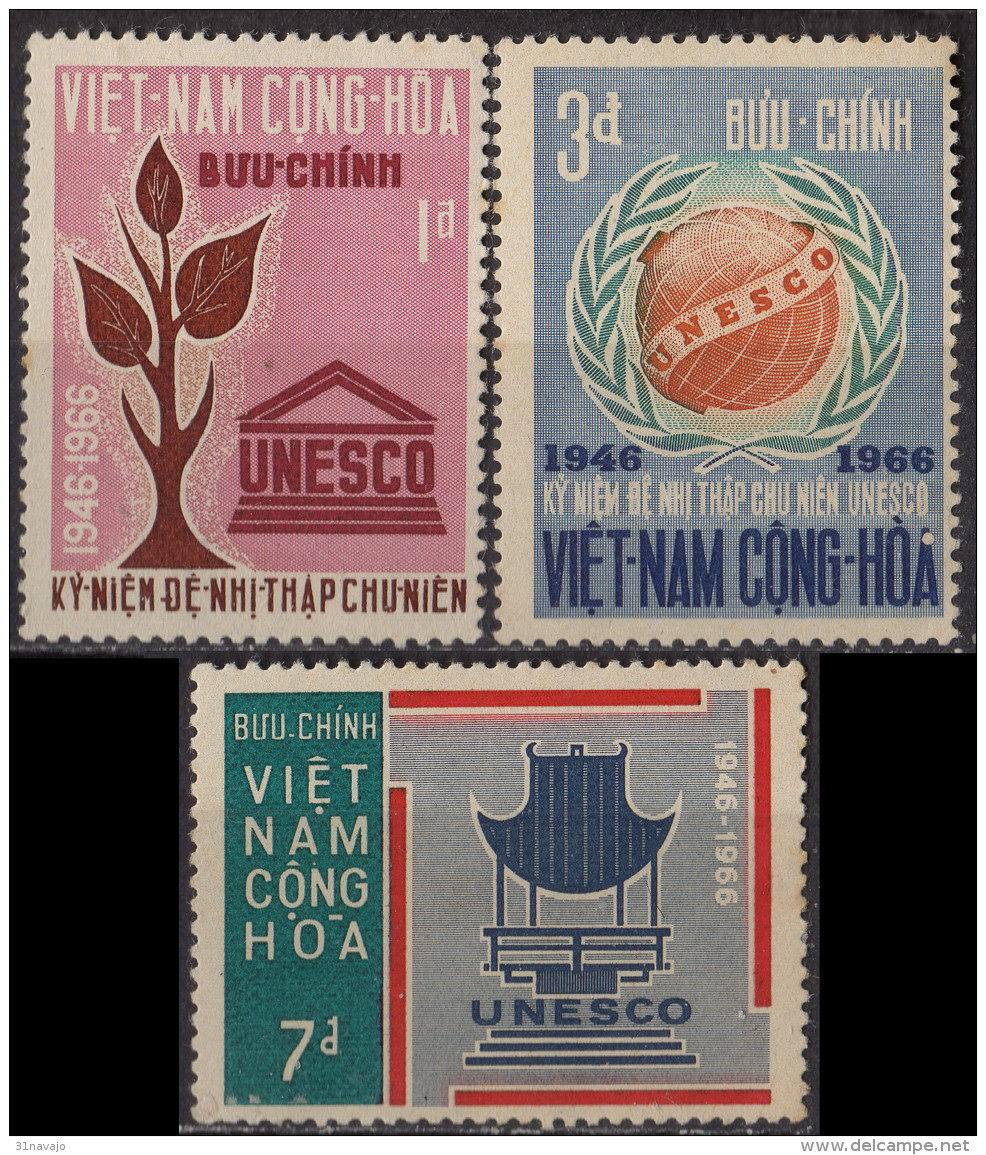 SUD VIETNAM - 20e Anniversaire De L'UNESCO - Vietnam