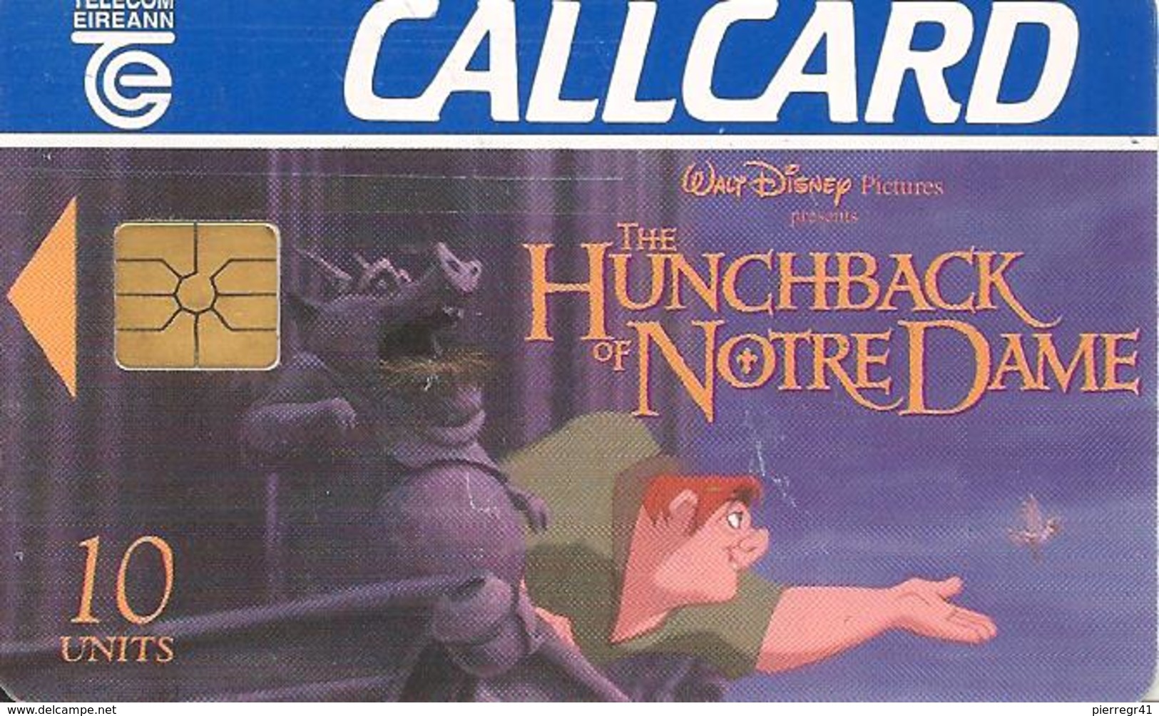 TC-PUCE-IRLANDE-10u-GEM-DISNEY-HUNCHBACK-TBE - - Disney